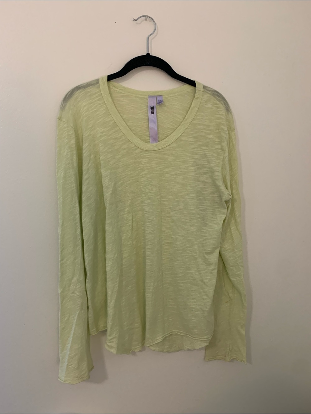 Light Green Long-Sleeve Women's Tee